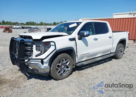 2023 GMC Sierra 1500 4Wd Short Box Slt из США, поврежденный, VIN 3GTUUDED8PG262993